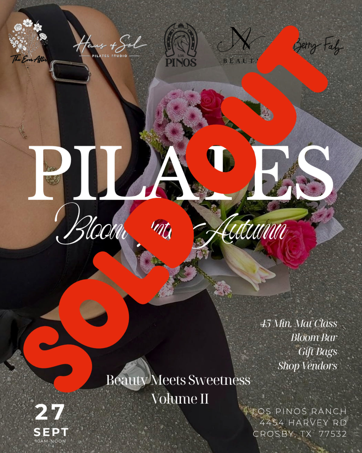 Beauty Meets Sweetness Pilates & Wellness Event